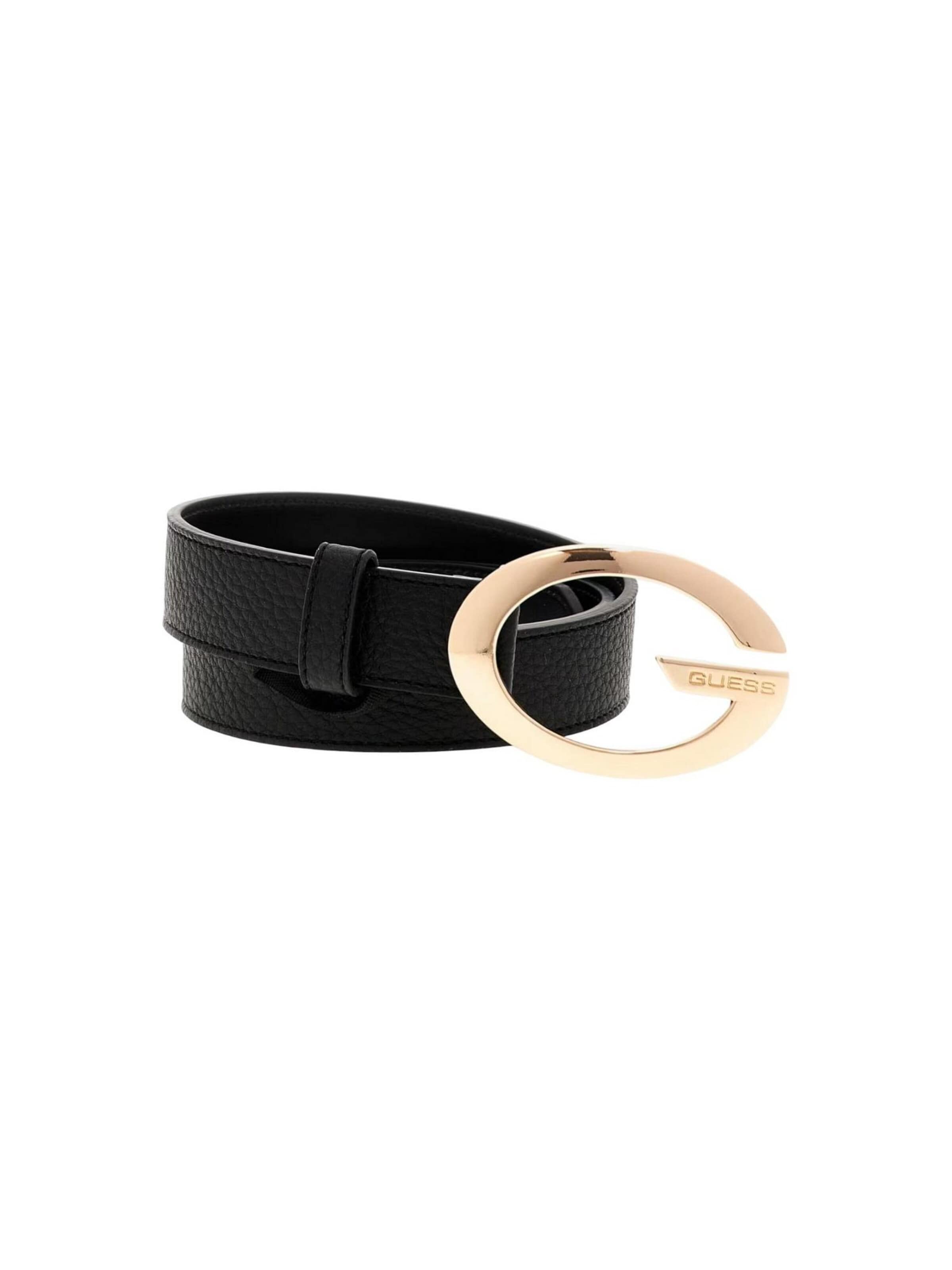 GUESS Riem 'Camden' in Zwart: voorkant