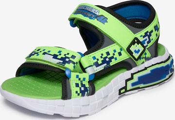 SKECHERS Sandale in Grün: Vorderseite