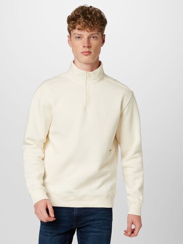 Soulland Sweatshirt 'Ken' in White: front