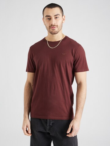 T-Shirt HOLLISTER en beige : devant