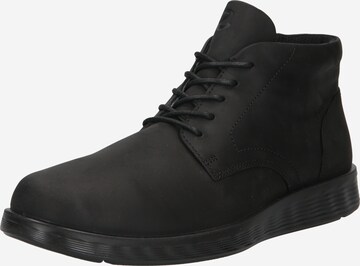 ECCO Veterboots in Zwart: voorkant