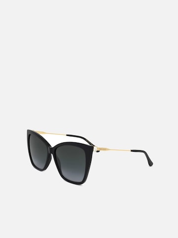 Lunettes de soleil JIMMY CHOO en noir : devant