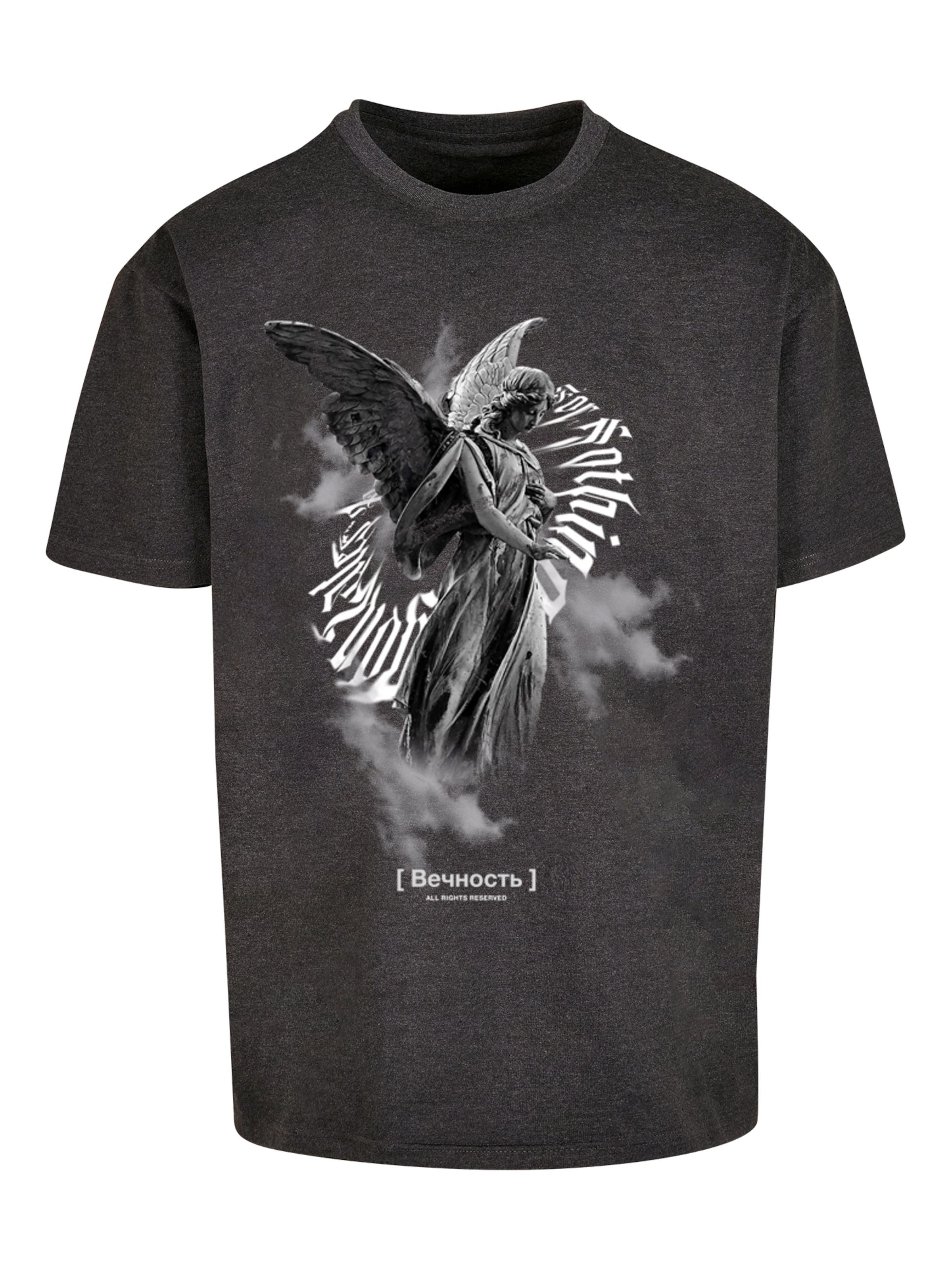 MJ Gonzales T-shirt i grå: framsida