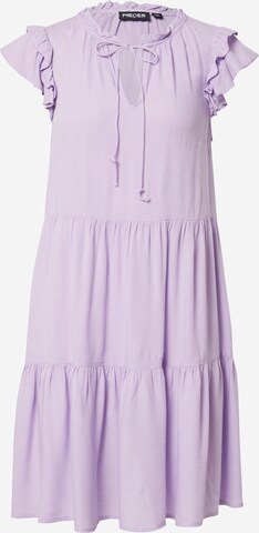 PIECES - Vestido 'Teresa' em roxo: frente