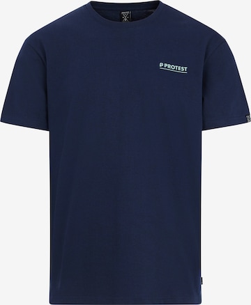 PROTEST Shirt 'PRTROCKO' in Blauw: voorkant