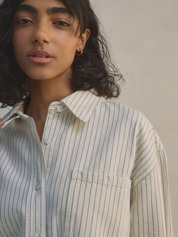 Next Bluse in Weiß