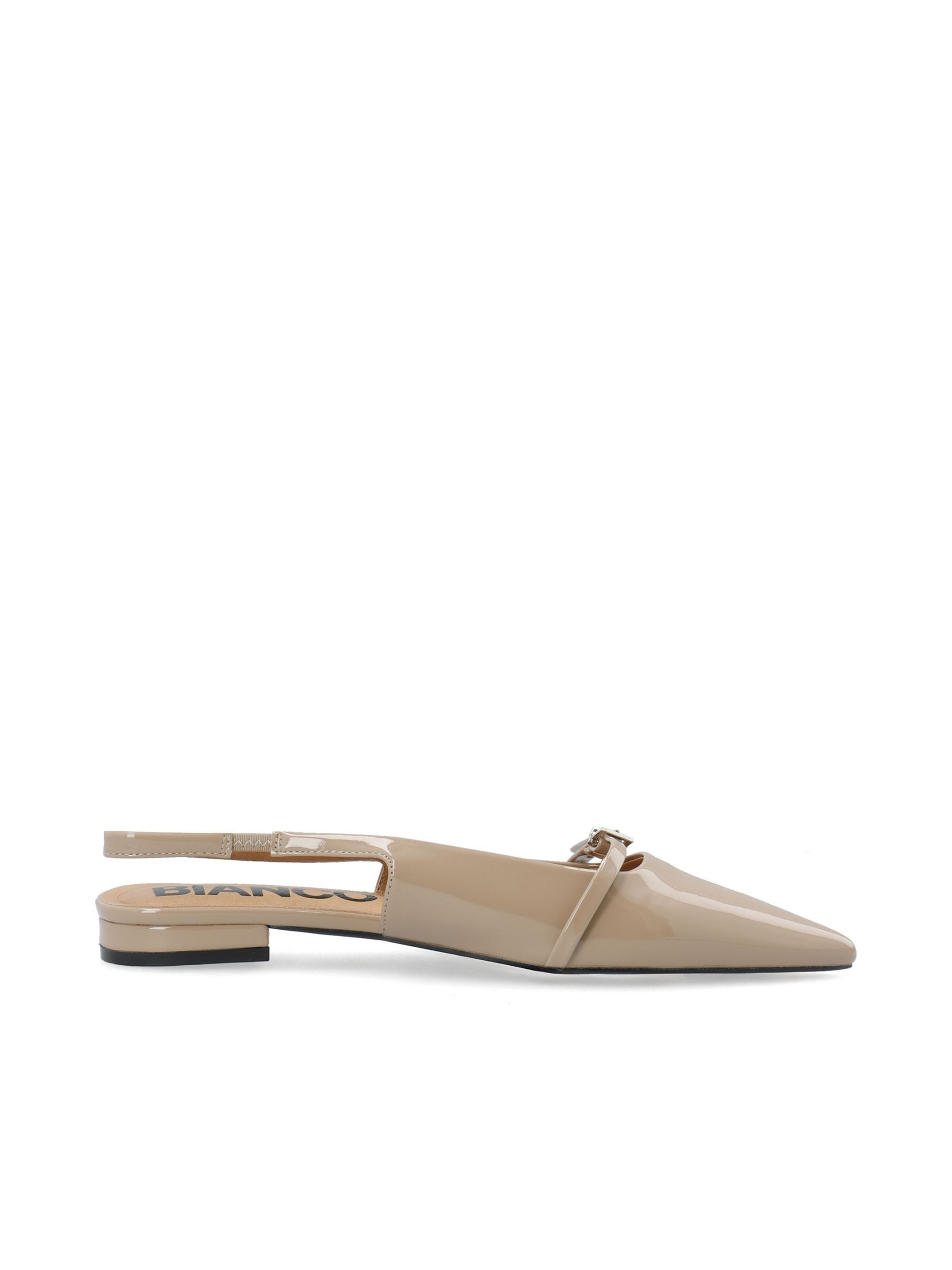 Ballerines 'Bari' Bianco en beige