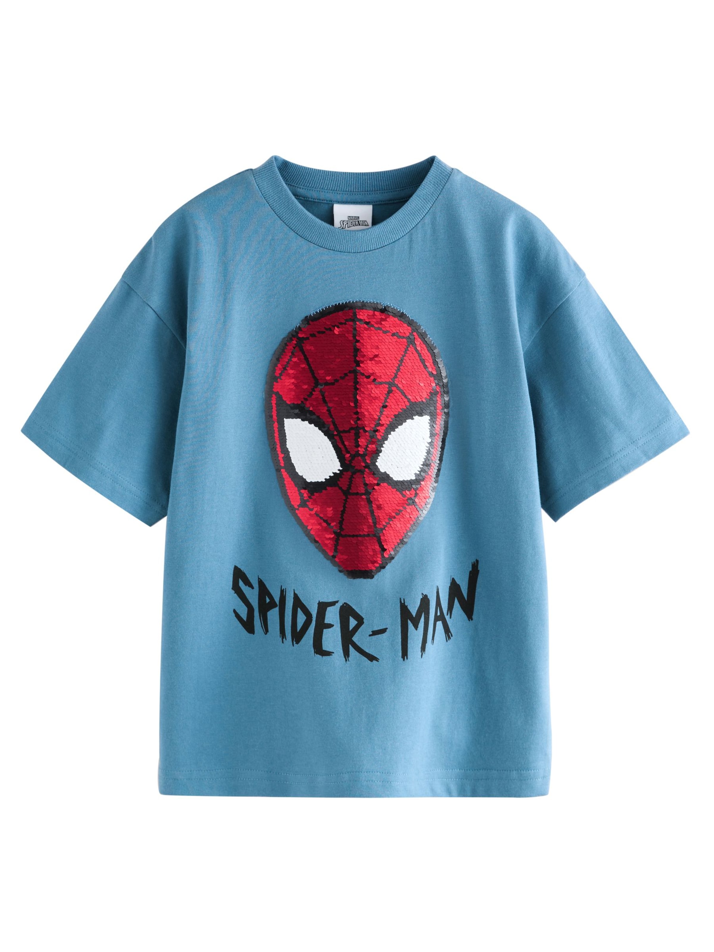 Next T-Shirt in Blau: Vorderseite