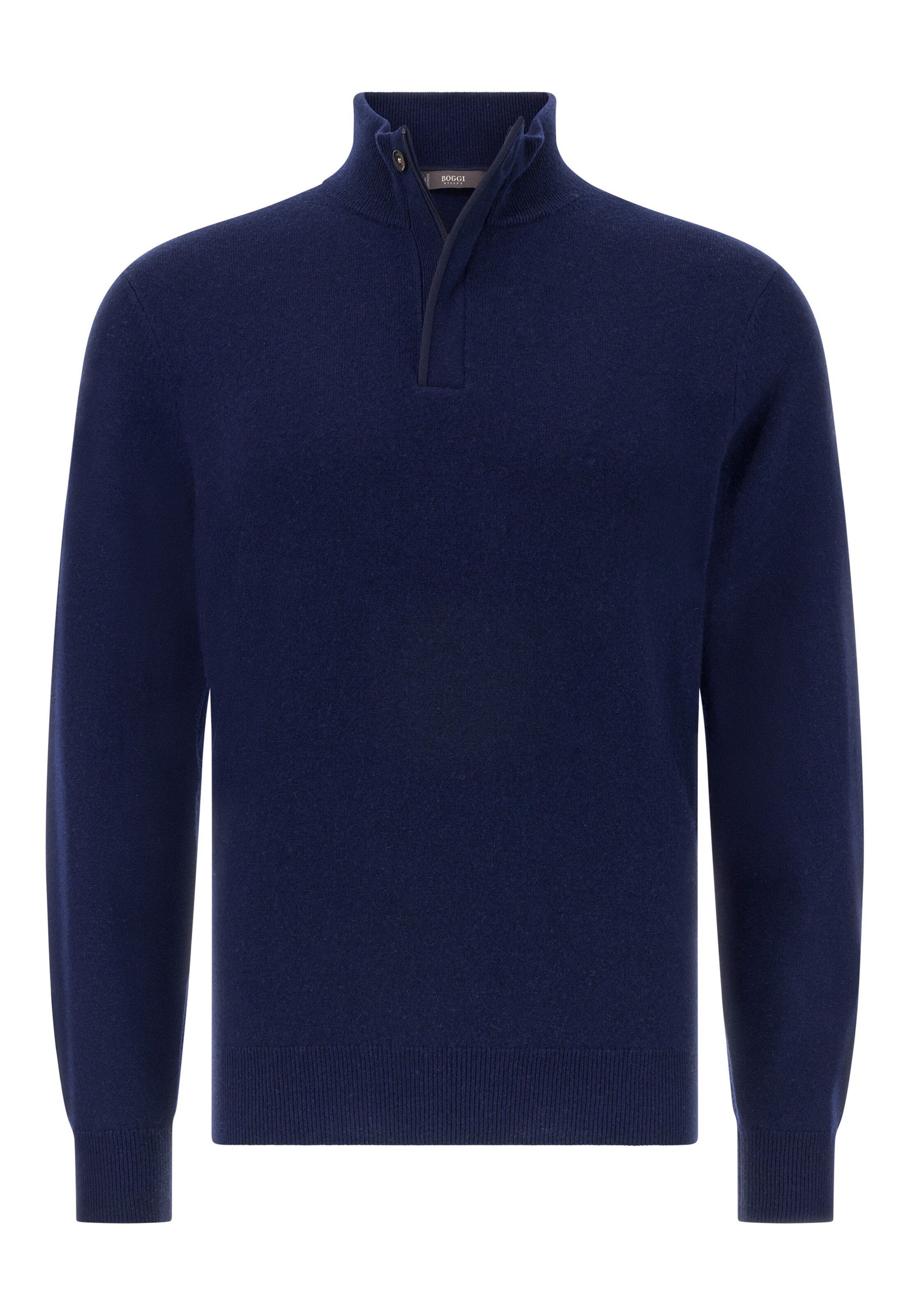 Pull-over Boggi Milano en bleu : devant