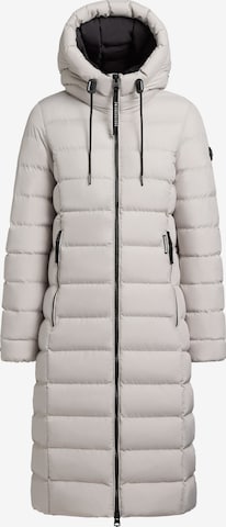 khujo Between-Seasons Coat 'Simmie' in Grey: front