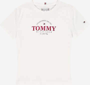 TOMMY HILFIGER Tričko - biela: predná strana