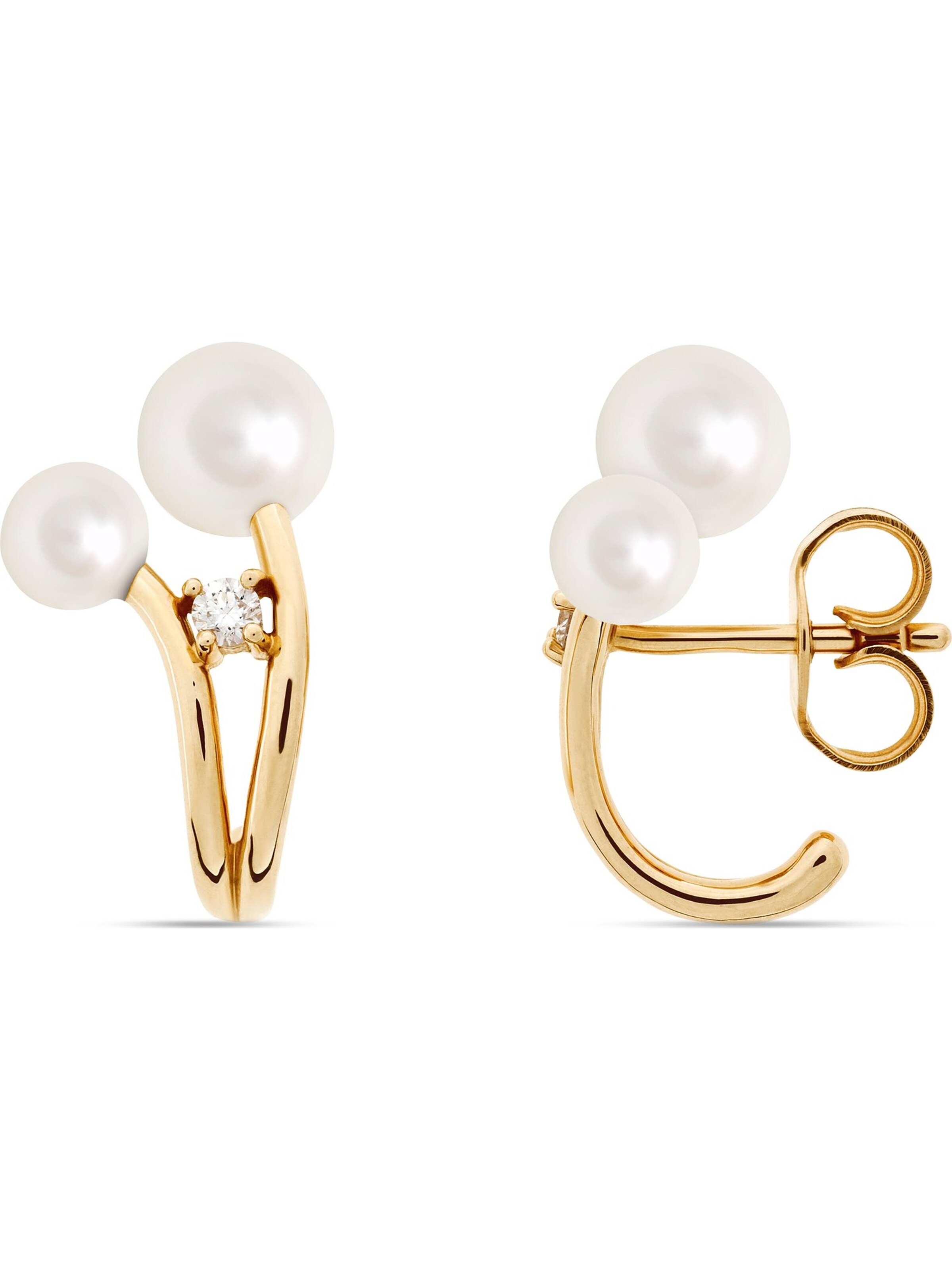 YAMŌKO Ohrringe in Gold