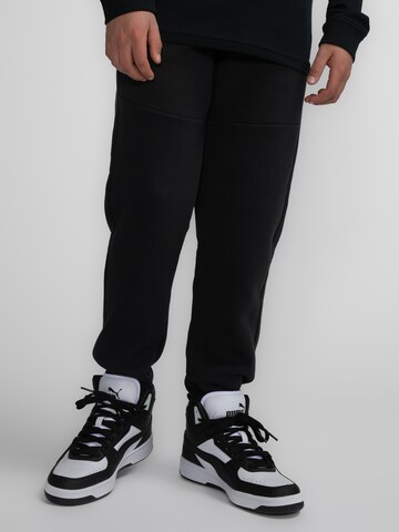 Petrol Industries Tapered Broek 'Anchor Point' in Zwart: voorkant