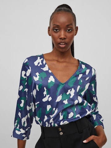 VILA Blouse in Blauw