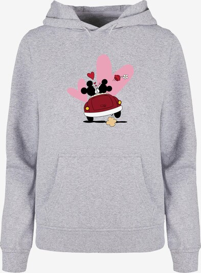 ABSOLUTE CULT Sweatshirt 'Mickey Mouse - Car' in graphit / pink / schwarz / weiß, Produktansicht