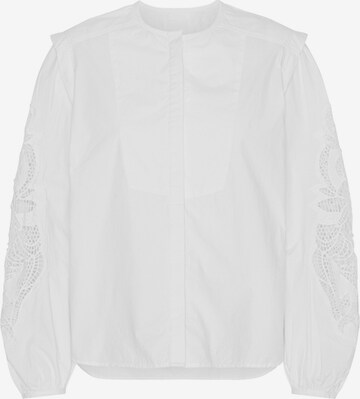 2NDDAY Blouse 'Odette' in White: front