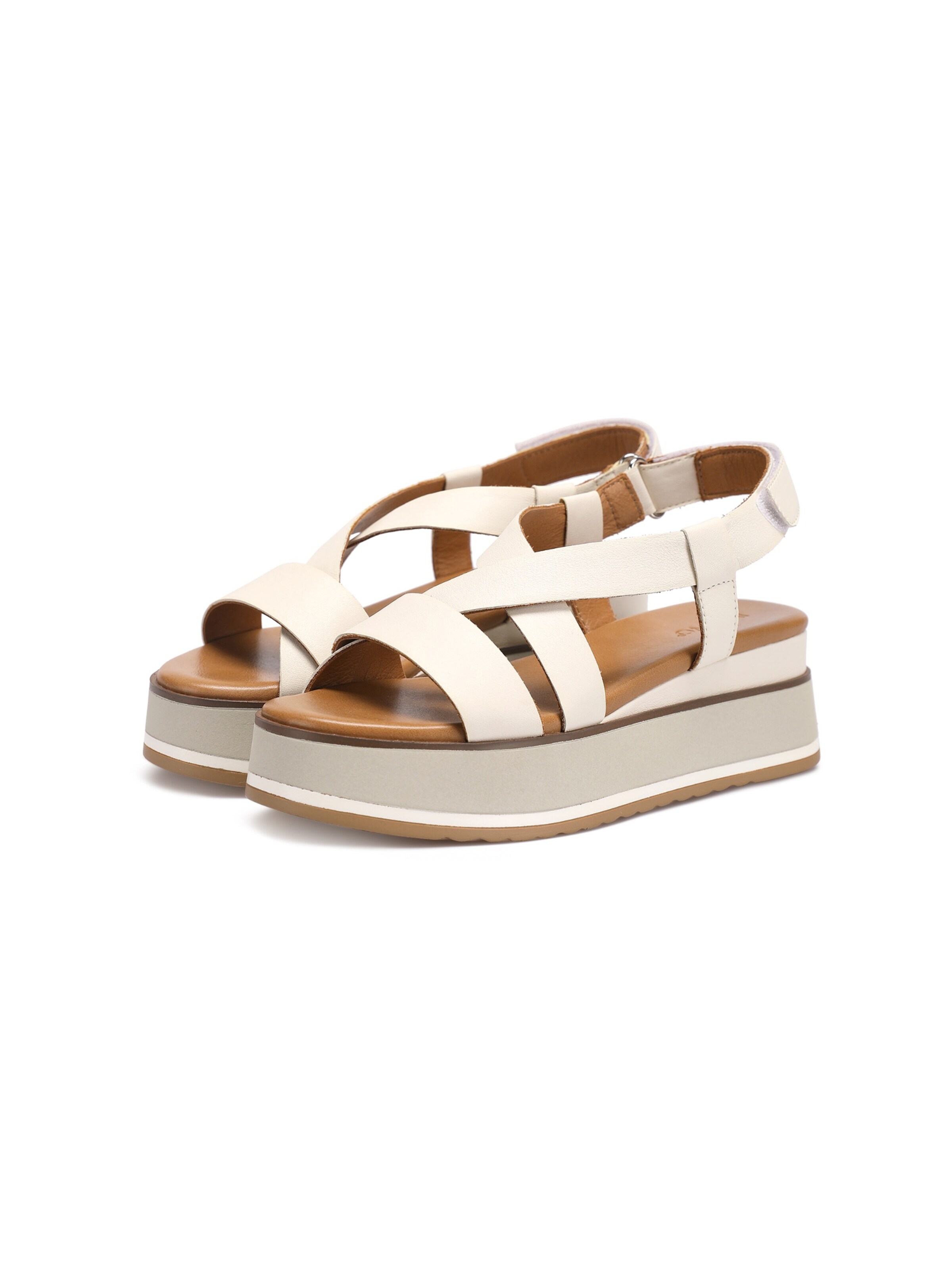 INUOVO Sandale in Beige