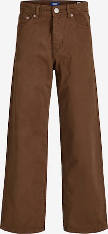 Pantalon Jack & Jones Junior en marron : devant