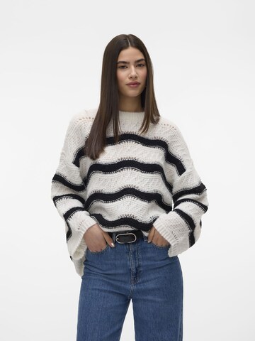 Pull-over 'CHOKO' VERO MODA en beige : devant