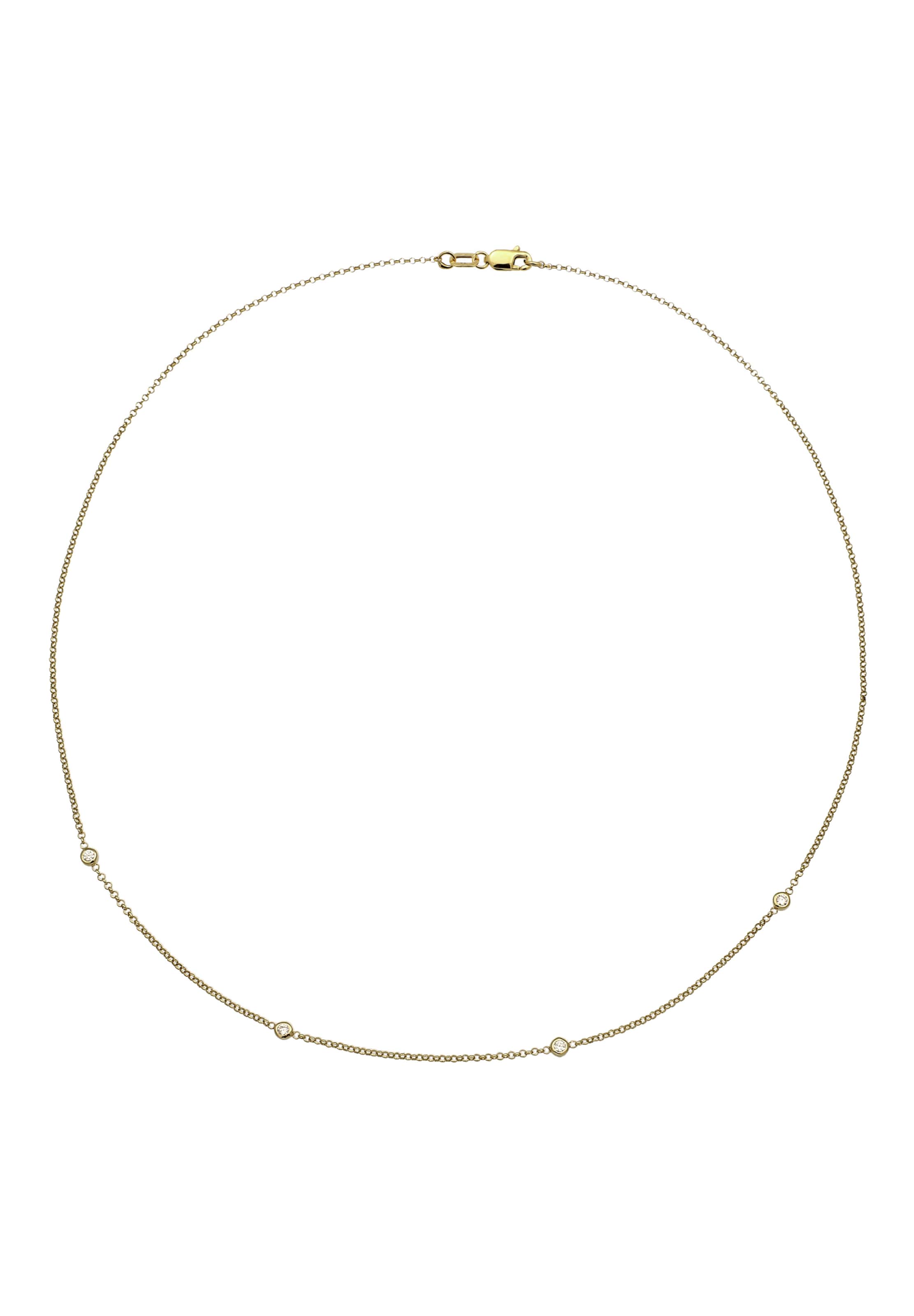 Elli DIAMONDS Ketting in Goud: voorkant