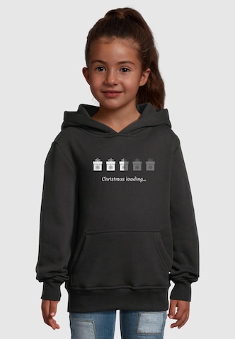 Merchcode Sweatshirt 'Christmas Gifts Loading' in Black: front