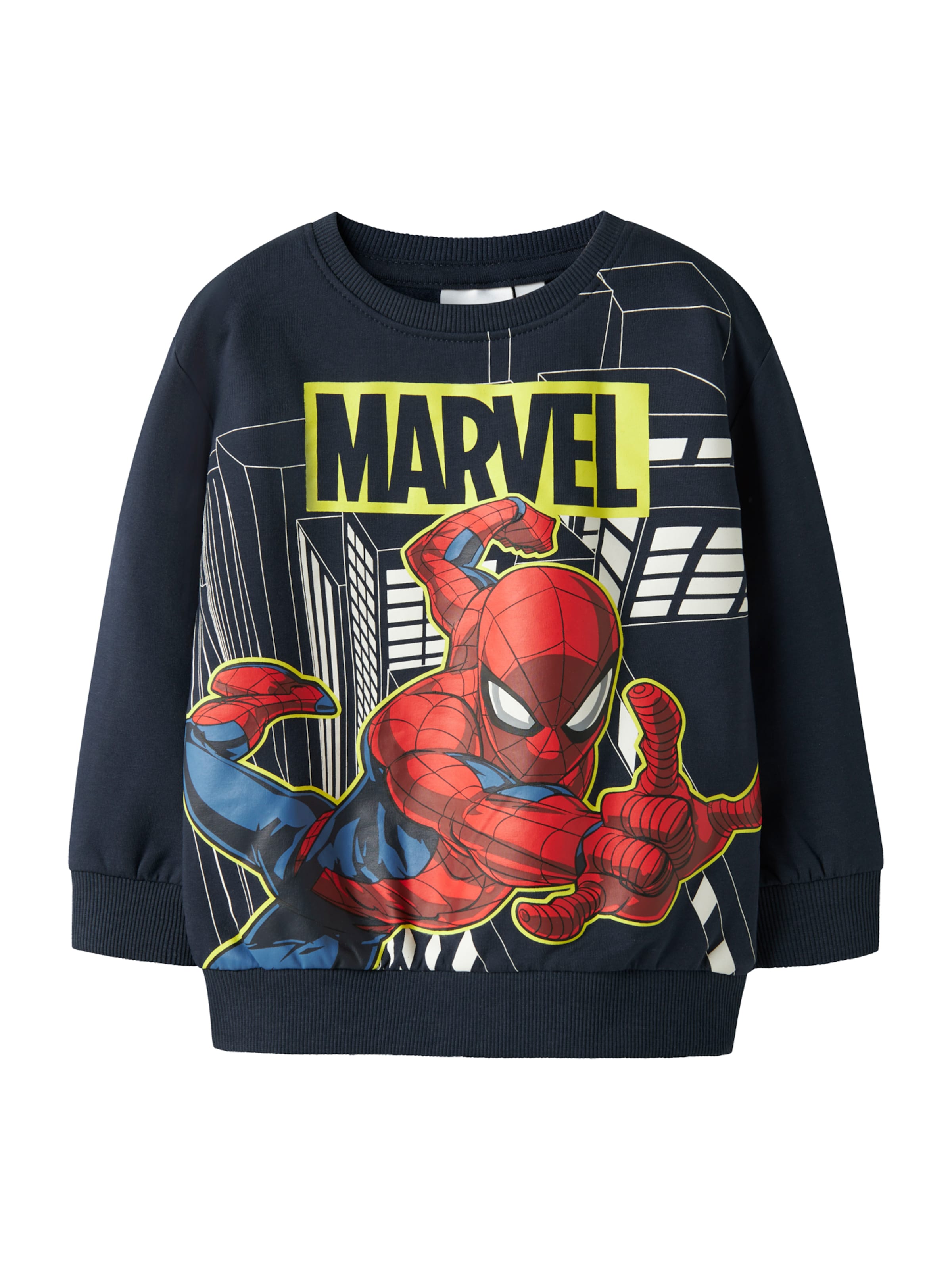 Felpa 'NMMDion Spider' di NAME IT in blu: frontale