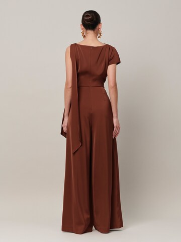 Sável Jumpsuit 'Erica' i brun