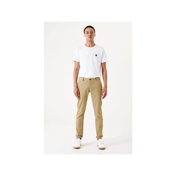 GARCIA Tapered Chino nadrág - barna