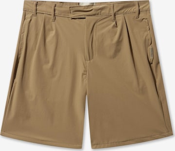 Pas De Monaco Trousers 'Utility' in Beige: front