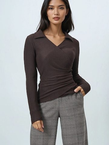 T-shirt Trend Alaçatı Stili en marron