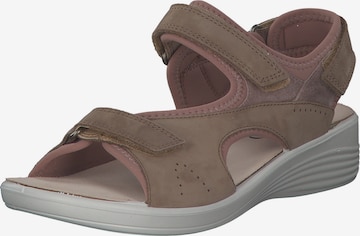 Sandales '00723' Legero en beige : devant