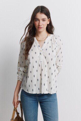 Springfield Blouse in Beige: voorkant