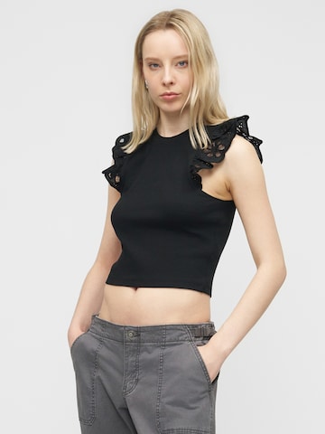 ONLY Top 'ONLCESME' in Black