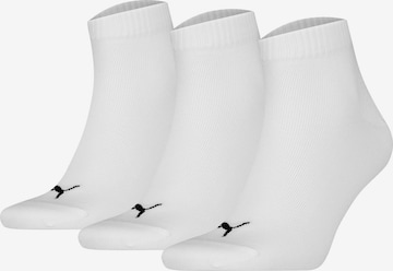 PUMA Socks in White: front