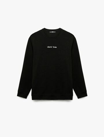 Koton Sweatshirt in Schwarz