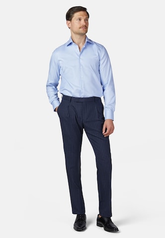 HECHTER PARIS Regular Pantalon 'Modern Fit' in Blauw