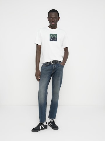 Maglietta 'JORCATSKILLS' di JACK & JONES in bianco