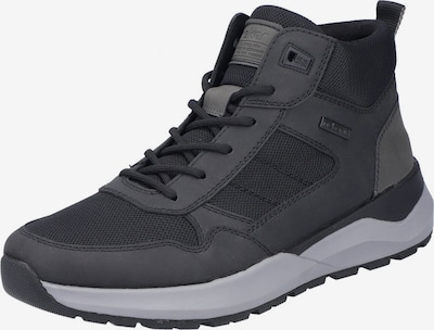 Rieker Čizme na vezanje u siva / crna, Pregled proizvoda