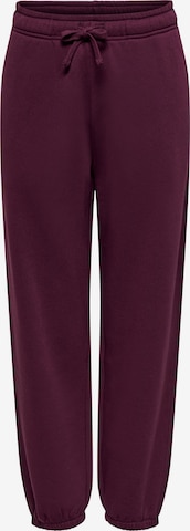 ONLY Pants 'ONLBest' in Red: front