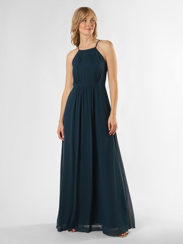 Marie Lund Abendkleid in Blau: predná strana