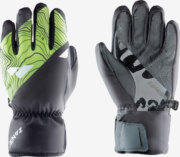 Zanier Full Finger Gloves 'Sillian' in Grey: front