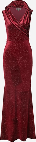 Lipsy Společenské šaty – červená: přední strana