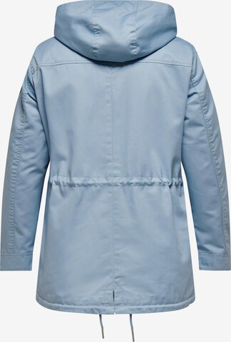 ONLY Carmakoma Prehodna jakna 'New Lorca' | modra barva