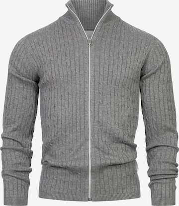 Kronstadt Knit cardigan in Grey: front