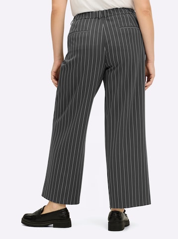 SHEEGO Ohlapna forma Hlače | siva barva