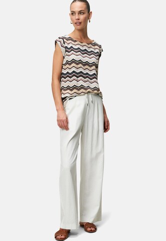 zero Bluse in Braun