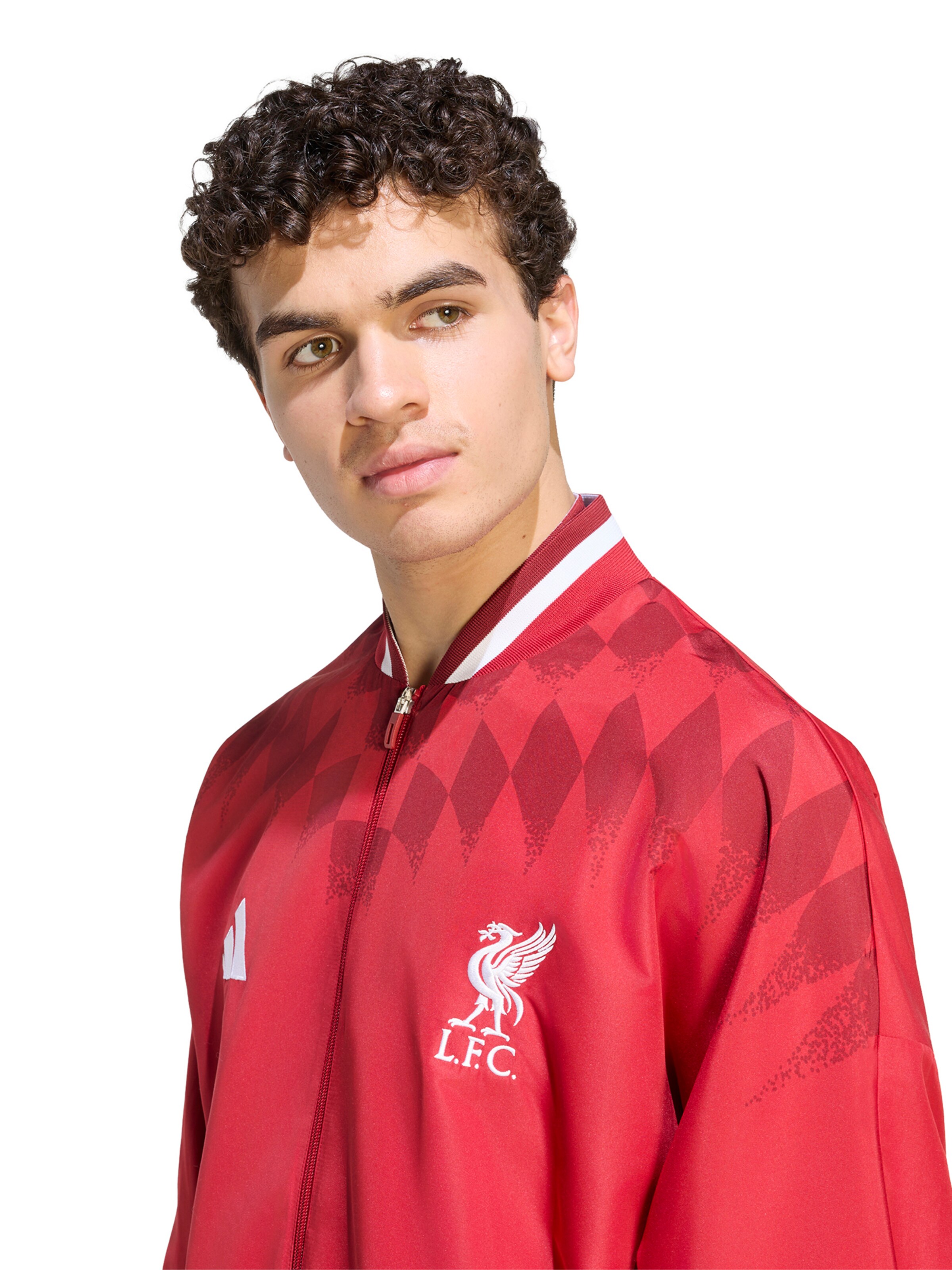 Vestes d’entraînement 'LFC ST' ADIDAS PERFORMANCE en rouge