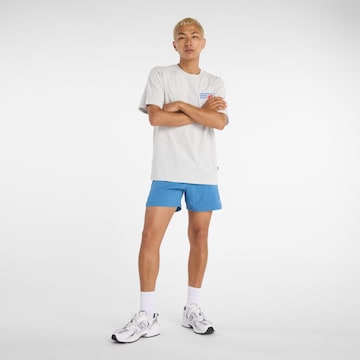 new balance Shirt 'Athletics' in Grijs