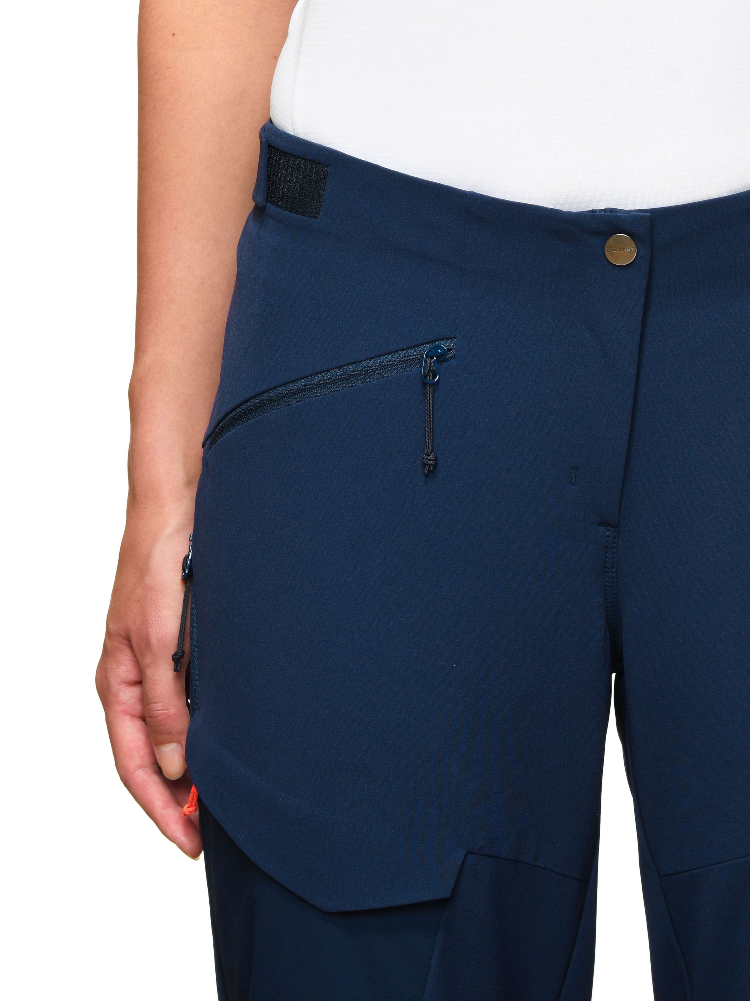 MAMMUT Regular Outdoor Pants in Blue
