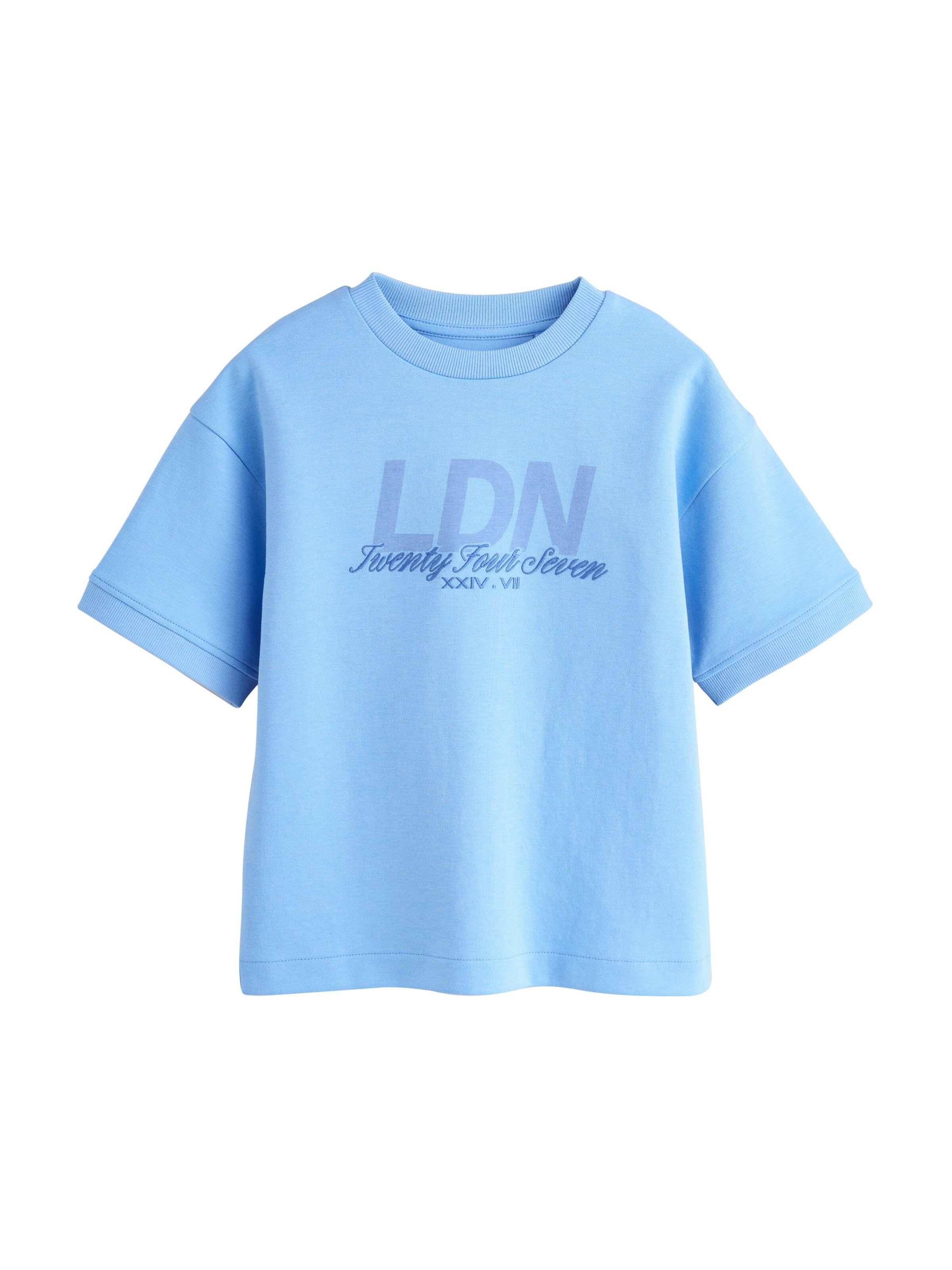 Next Shirt in Blauw: voorkant